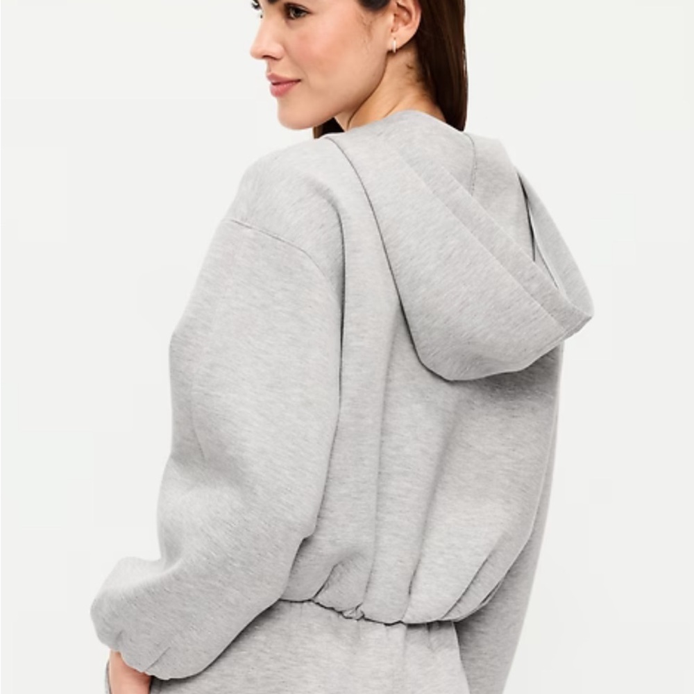 Old Navy Heather Gray Women's Hoodie